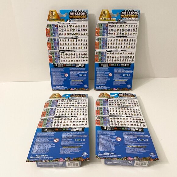 Million Warriors Lot of 8 Warrior 10 Packs Blind Mini Figures - Picture 9 of 13